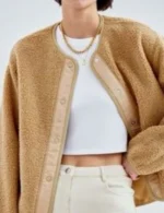 Tamera Tomakili Happy Face S01 Sherpa Jacket