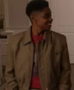 Tamia Cooper All American Beige Cropped Jacket
