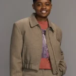 Tamia Cooper All American Beige Cropped Jacket