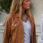 Tara Cole Leverage: Redemption S03 Brown Leather Jacket