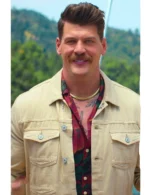 Taylor Lewan Battle Camp S01 Yellow Denim Jacket