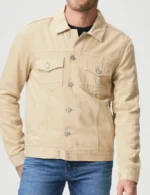 Taylor Lewan Battle Camp S01 Yellow Denim Jacket