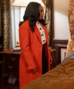 Taylor Polidore Williams Beauty in Black S02 Orange Coat