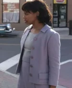 Taylour Paige IT Welcome to Derry S01 Purple Coat