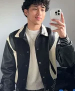 Ted Alonto The Cleaning Lady S04 Black Leather Jacket