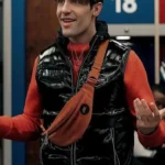 Ted Lasso S03 Jamie Tartt Black Puffer Vest