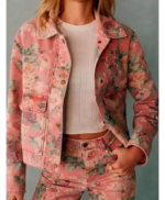 Teenage Vampire Kenzi Richardson Floral Jacket