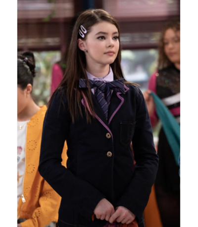 Teenage Vampire Kenzi Richardson Navy Blue Blazer
