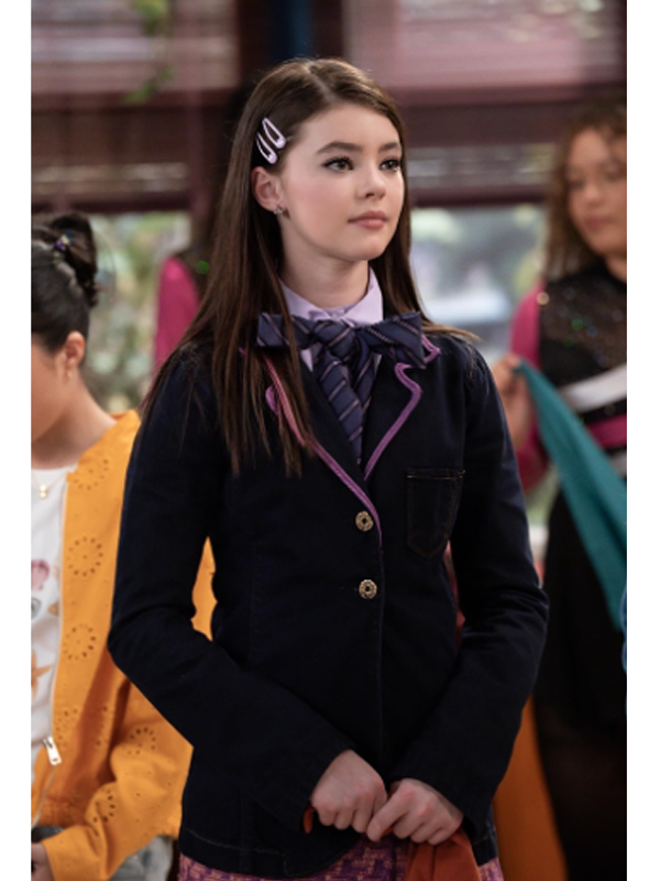 Teenage Vampire Kenzi Richardson Navy Blue Blazer
