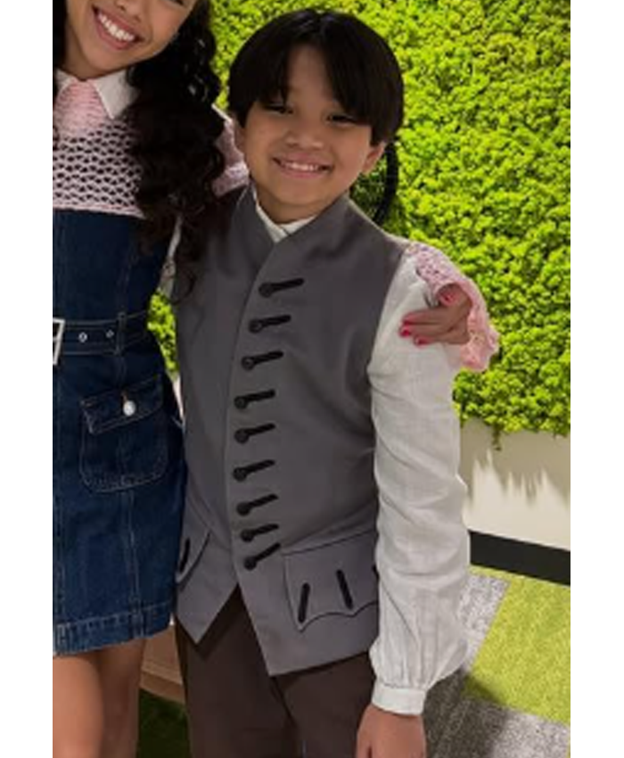 Teenage Vampire Milo Maharlika Grey Vest Teenage Vampire Milo Maharlika Grey Vest