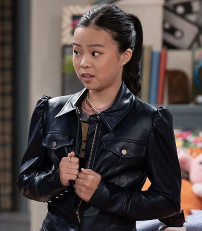 Teenage Vampire S01 Sophie Black Leather Jacket