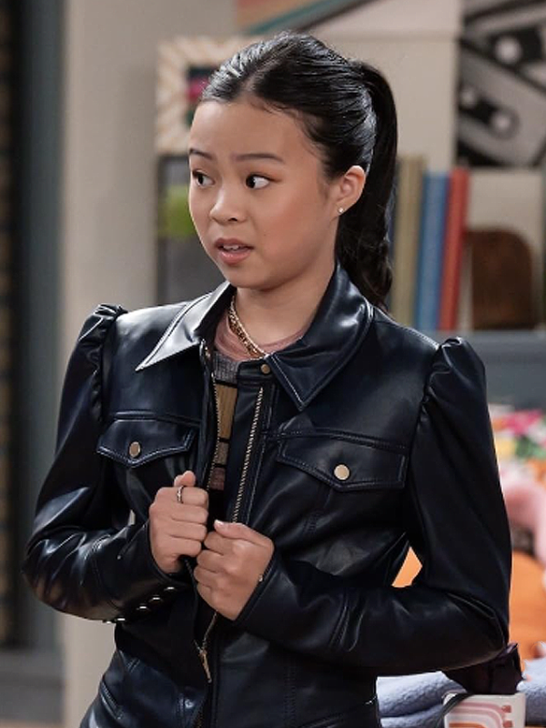 Teenage Vampire S01 Sophie Black Leather Jacket