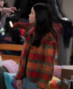 Teenage Vampire Sophie Plaid Teddy Jacket
