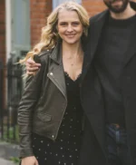 Teresa Palmer Mix Tape S01 Leather Jacket