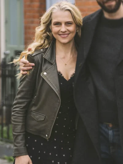 Teresa Palmer Mix Tape S01 Leather Jacket