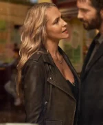 Teresa Palmer Mix Tape S01 Leather Jacket