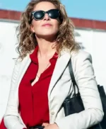 Teresa Sara: Woman in the Shadows S01 White Blazer