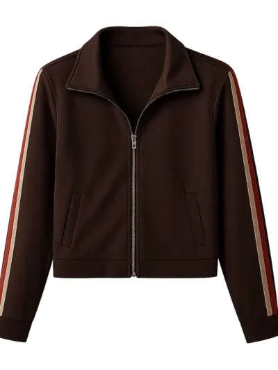 Thais Martin Frauds Brown Track Jacket