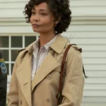 Thandiwe Newton Wednesday S02 Beige Trench Coat