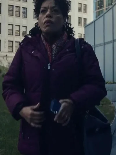 The Bear Season 03 Tina Marrero Purple Jacket