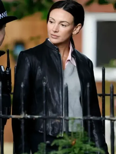The Blame Di Emma Crane Black Leather Jacket