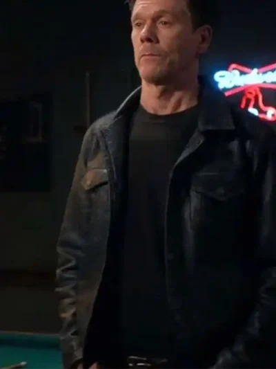 The Bondsman Hub Halloran Black Leather Jacket