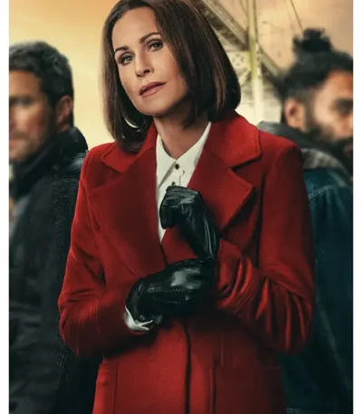 The Borderline May Ferguson Red Coat
