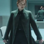 The Capture S03 DI Rachel Carey Grey Wool Coat
