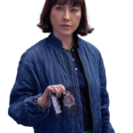 The Chelsea Detective S04 Layla Walsh Quilted Blue Jacket