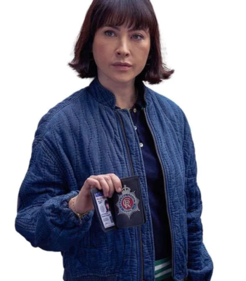 The Chelsea Detective S04 Layla Walsh Quilted Blue Jacket