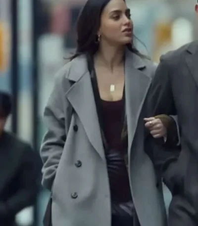 The Copenhagen Test Michelle Grey Wool Coat
