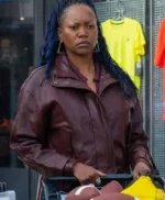 The Fall and Rise of Reggie Dinkins Erika Alexander Leather Jacket
