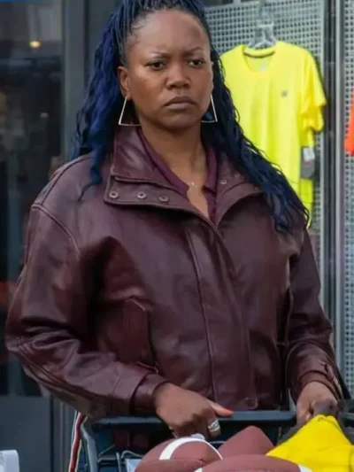 The Fall and Rise of Reggie Dinkins Erika Alexander Leather Jacket