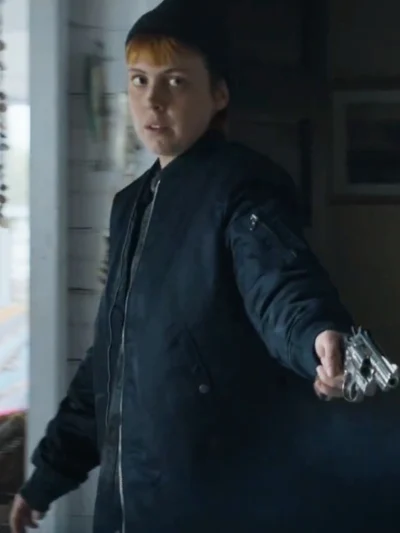The Instigators 2024 Scout Backus Black Bomber Jacket
