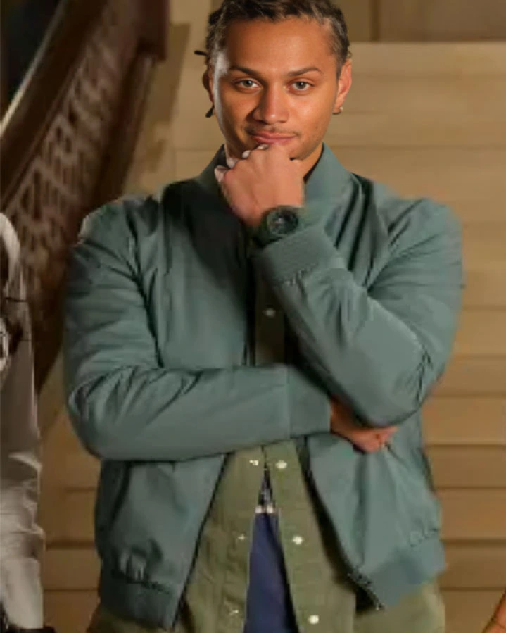 The Librarians: The Next Chapter Bluey Robinson Bomber Jacket The Librarians: The Next Chapter Bluey Robinson Bomber Jacket