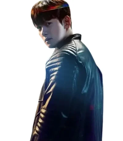 The Manipulated Ji Chang-wook Black Leather Jacket