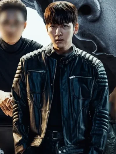 The Manipulated Ji Chang-wook Black Leather Jacket