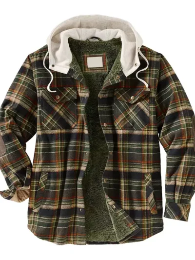 The McBee Dynasty Steven McBee Jr. Plaid Hooded Jacket