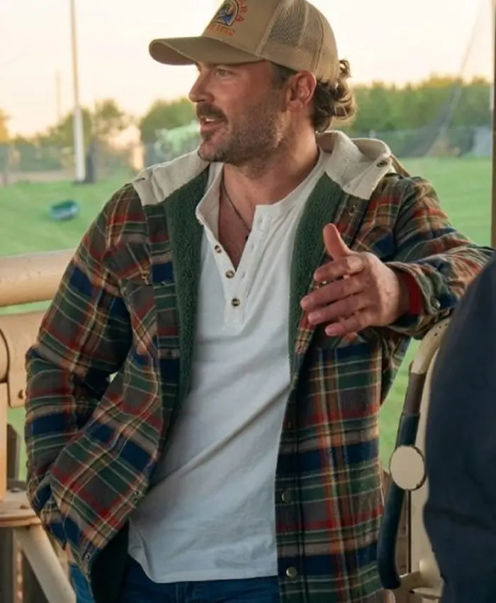 The McBee Dynasty Steven McBee Jr. Plaid Hooded Jacket The McBee Dynasty Steven McBee Jr. Plaid Hooded Jacket