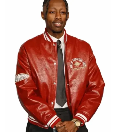The Moment Watson D. Hirschfield Red Leather Jacket