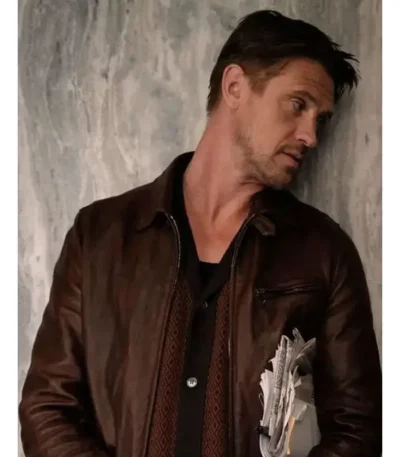 The Morning Show Boyd Holbrook Brown Jacket