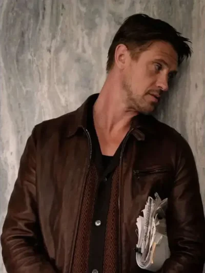 The Morning Show Boyd Holbrook Brown Jacket