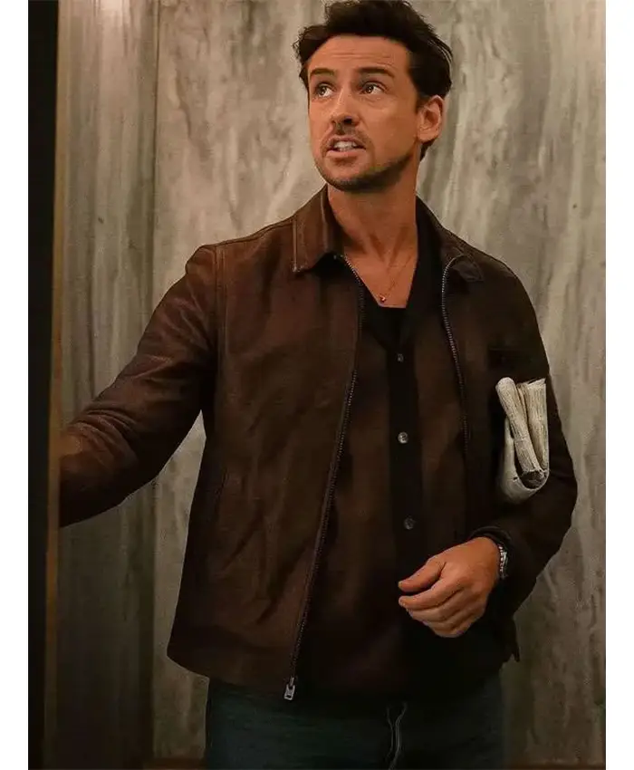The Morning Show Boyd Holbrook Brown Jacket The Morning Show Boyd Holbrook Brown Jacket
