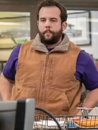 The Paper Travis Shearling Vest