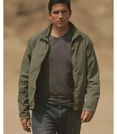 The Prisoner Jim Caviezel Green Jacket
