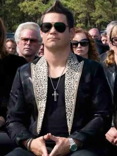 The Righteous Gemstones S03 Adam Devine Black Coat