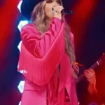 The Road 2025 Britnee Kellogg Pink Fringe Blazer