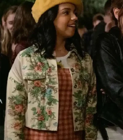The Sleepover Cree Cicchino Printed Jacket
