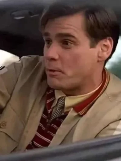 The Truman Show Jim Carrey Cotton Bomber Jacket