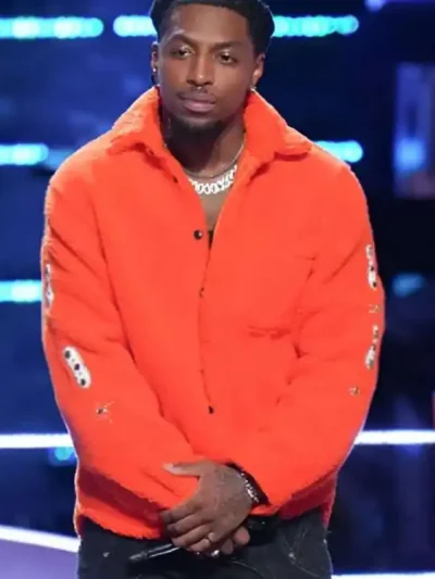 The Voice S27 BDii Orange Sherpa Jacket